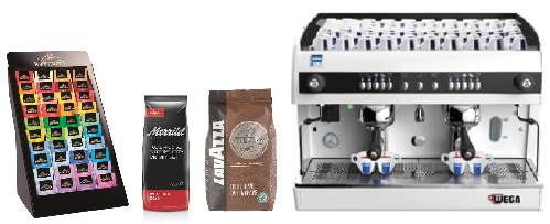Merrild Lavazza has only about 130 products, but the amount of product information is extremely extensive